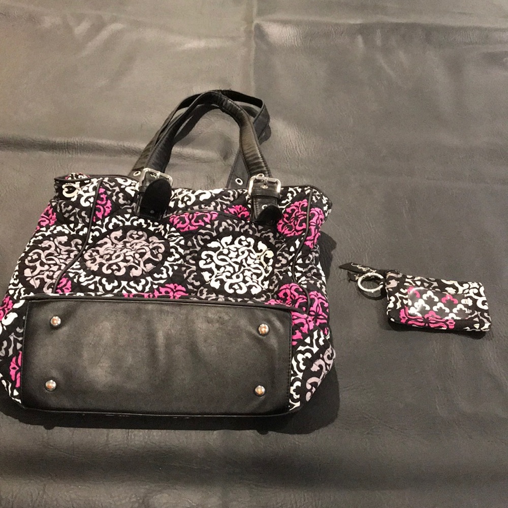 Vera Bradley bag and ID wallet